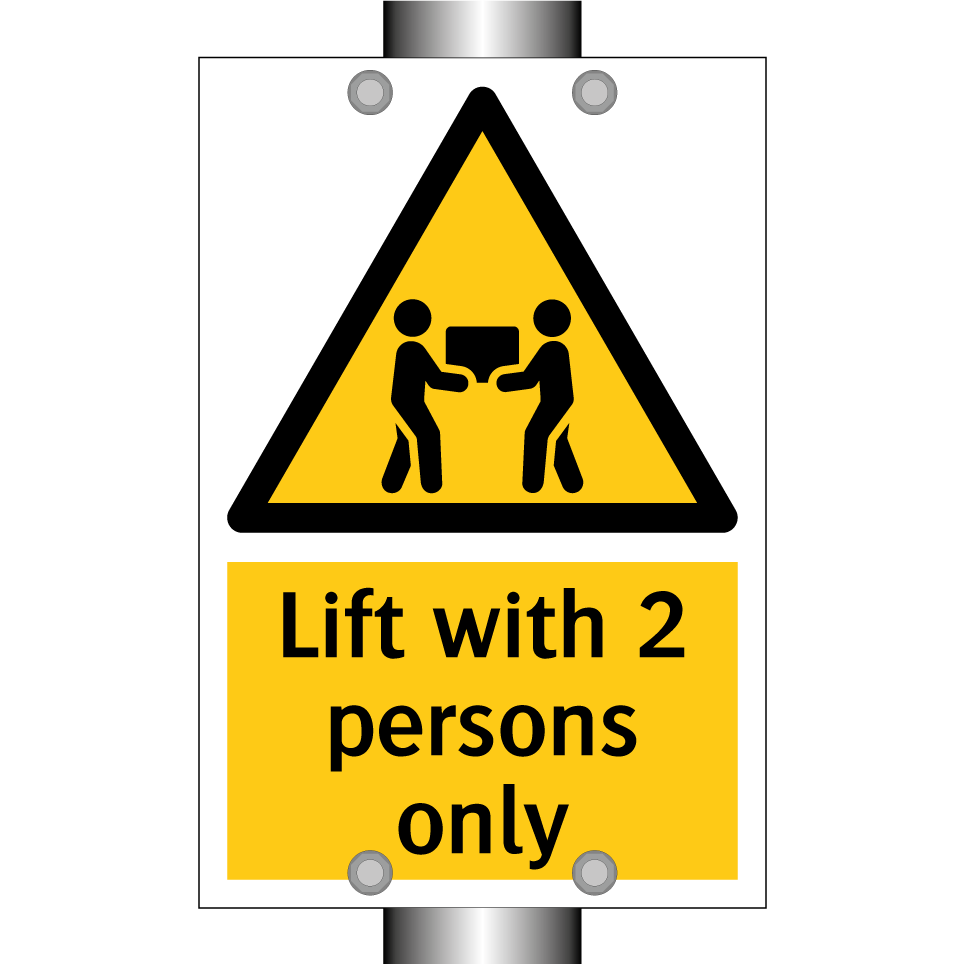 Lift with 2 persons only