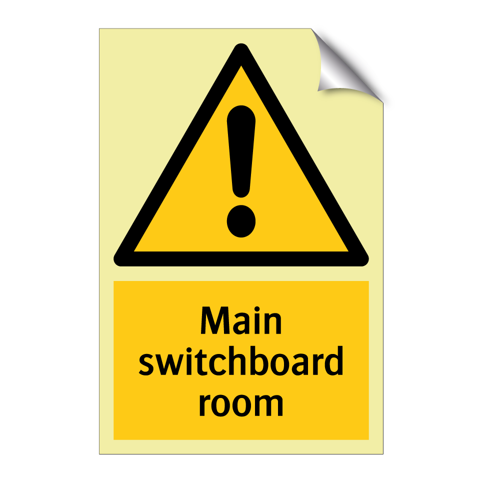 Main switchboard room