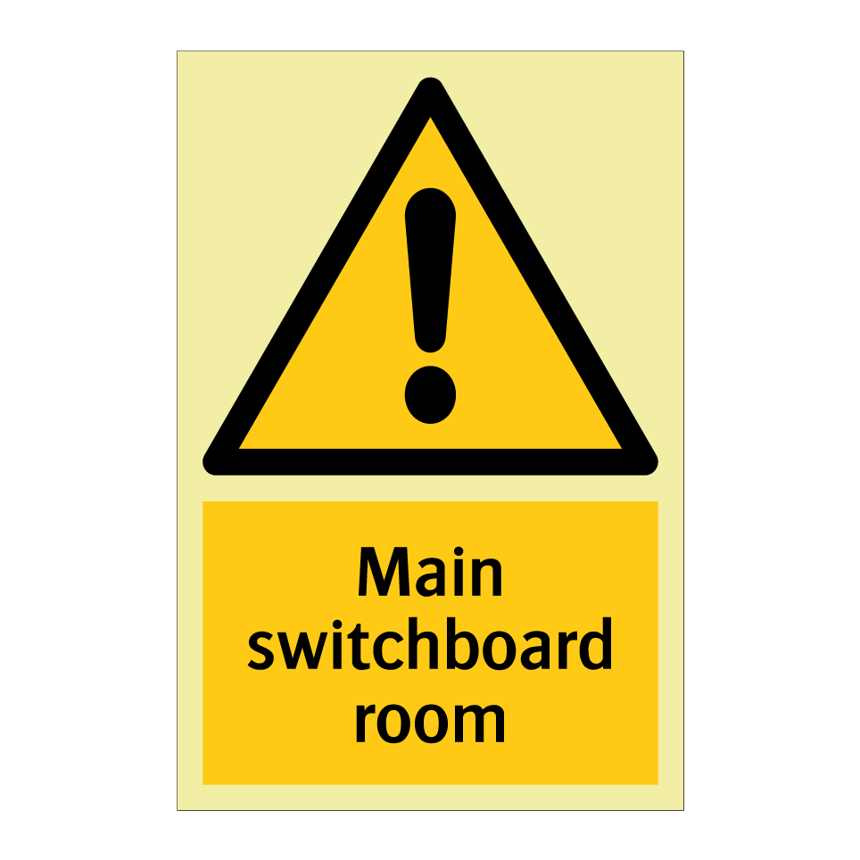 Main switchboard room