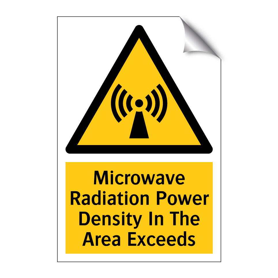 Microwave Radiation Power Density In The Area Exceeds