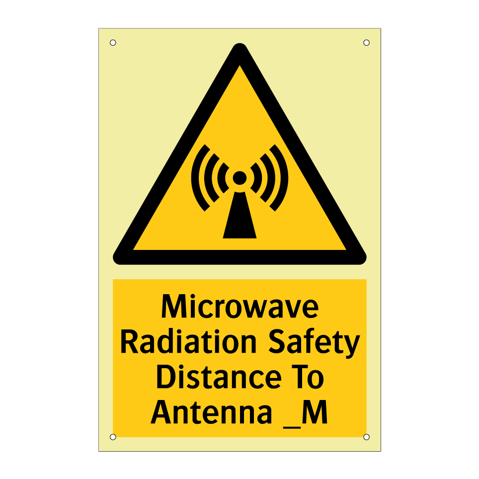 Microwave Radiation Safety Distance To Antenna _M