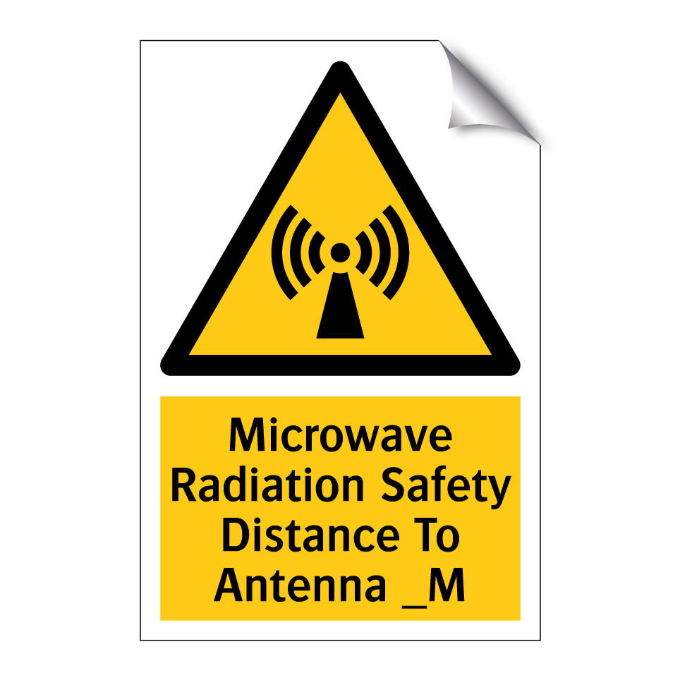 Microwave Radiation Safety Distance To Antenna _M