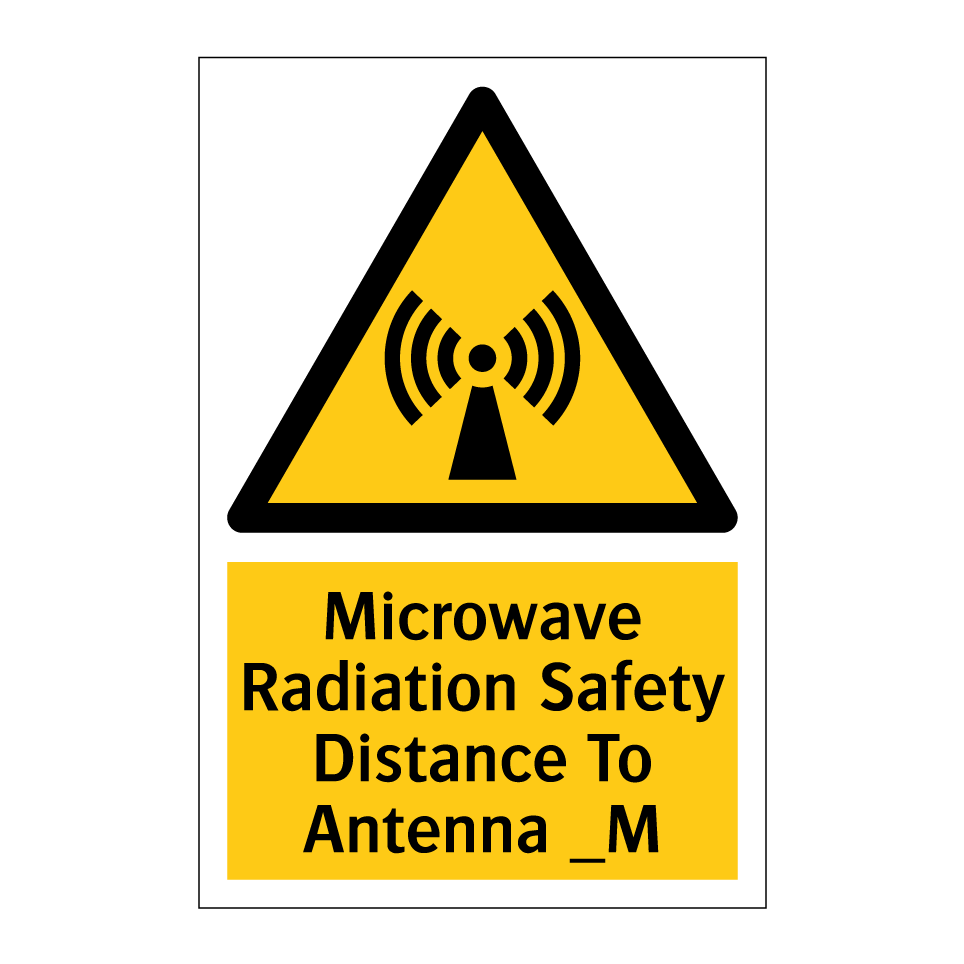 Microwave Radiation Safety Distance To Antenna _M