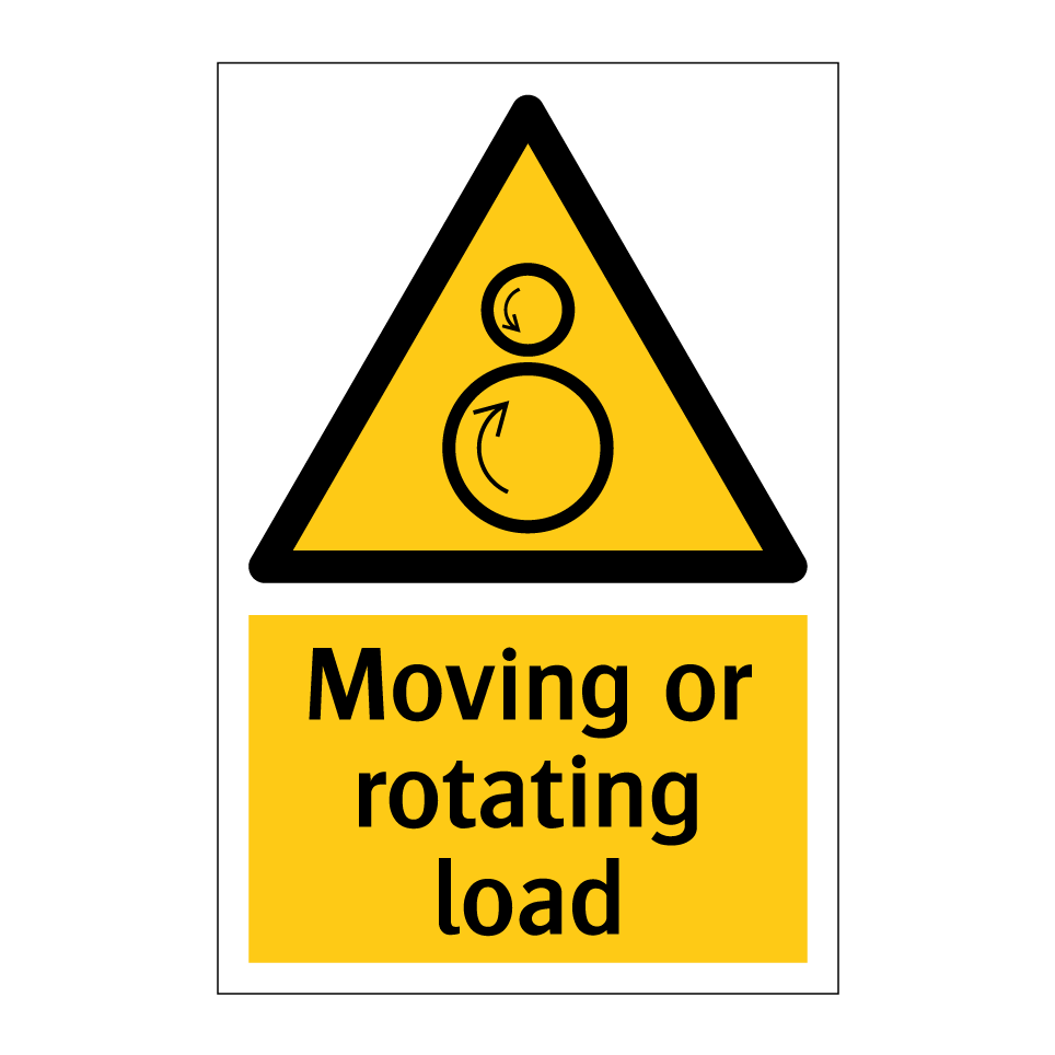 Moving or rotating load