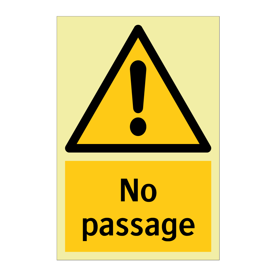 No passage