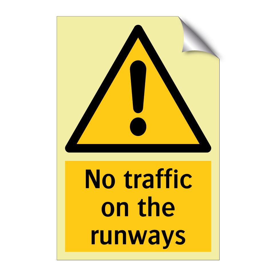 No traffic on the runways