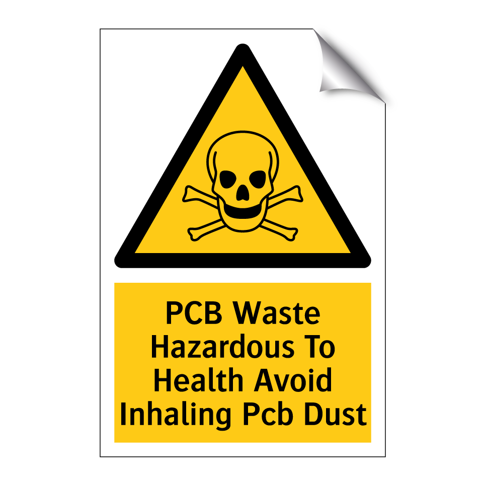 PCB Waste Hazardous To Health Avoid Inhaling Pcb Dust
