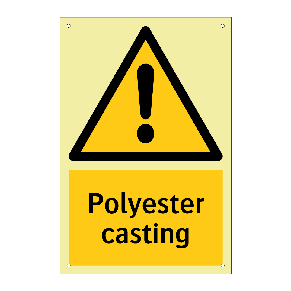 Polyester casting