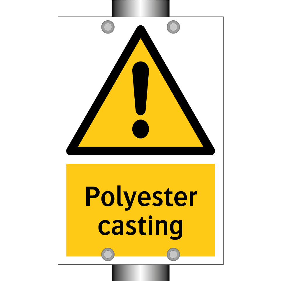 Polyester casting