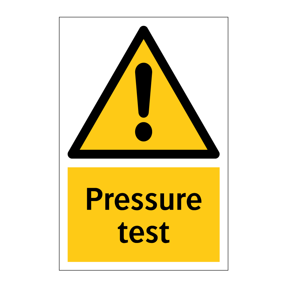 Pressure test