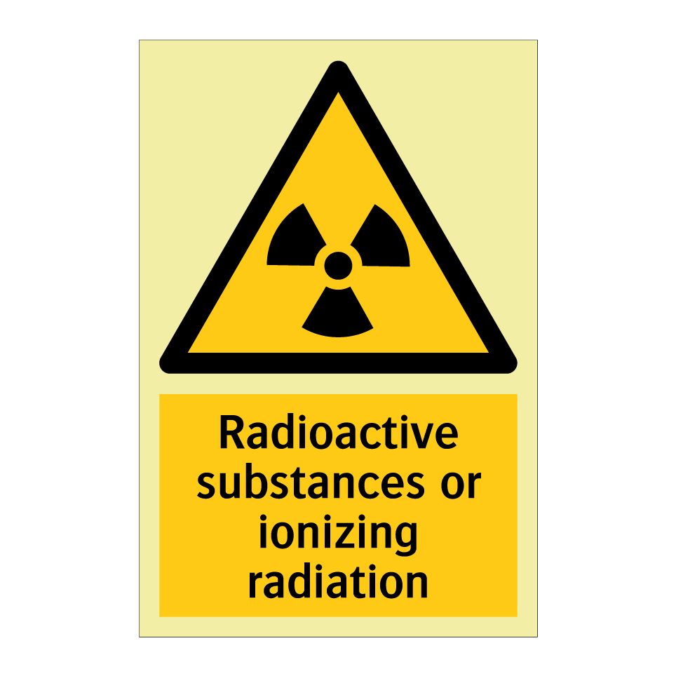 Radioactive substances or ionizing radiation