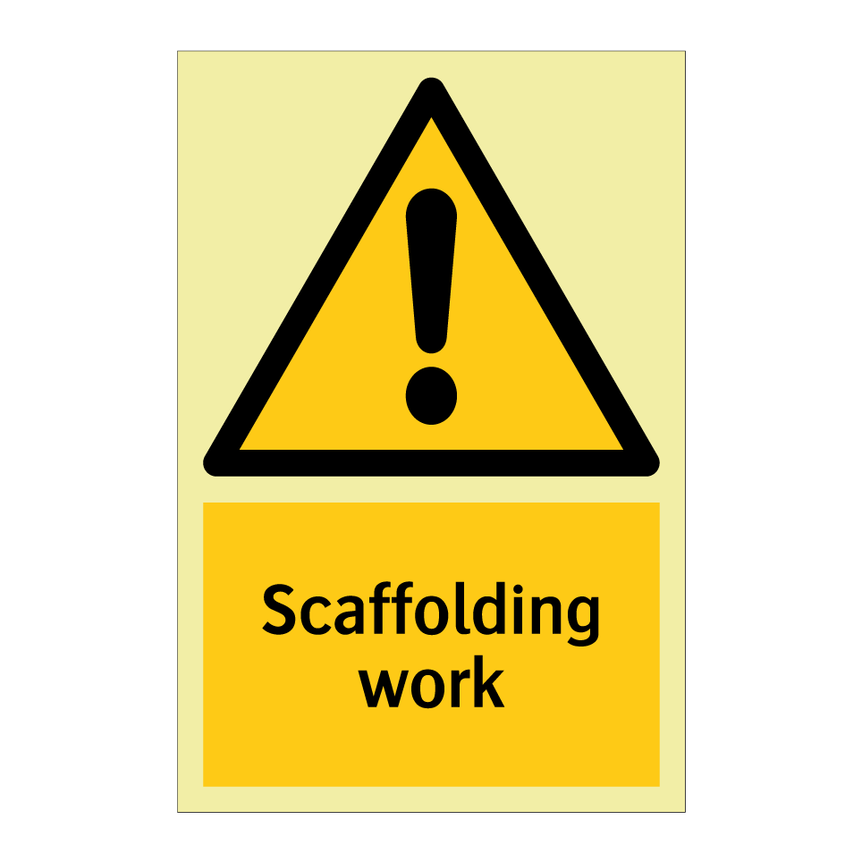 Scaffolding work