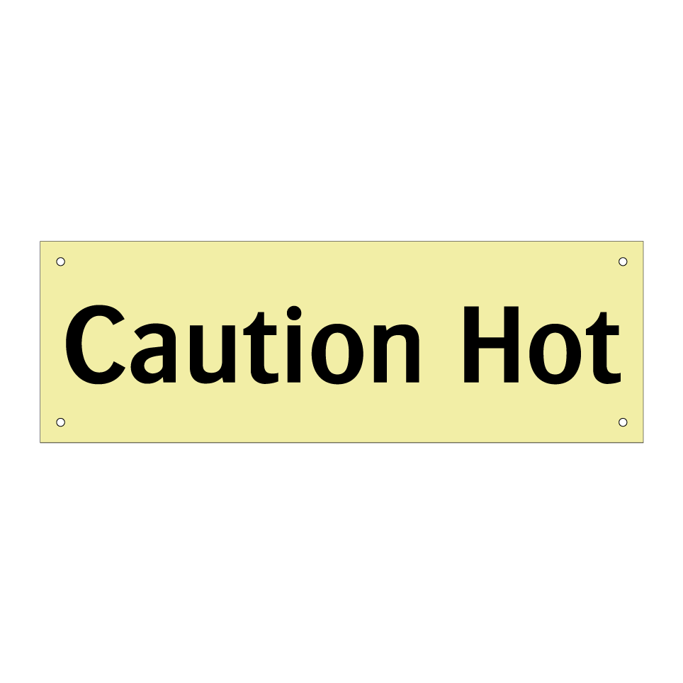Caution Hot