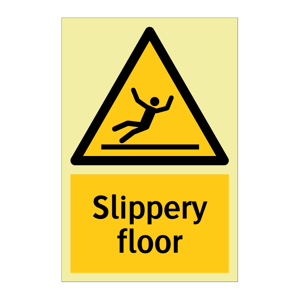 Slippery floor