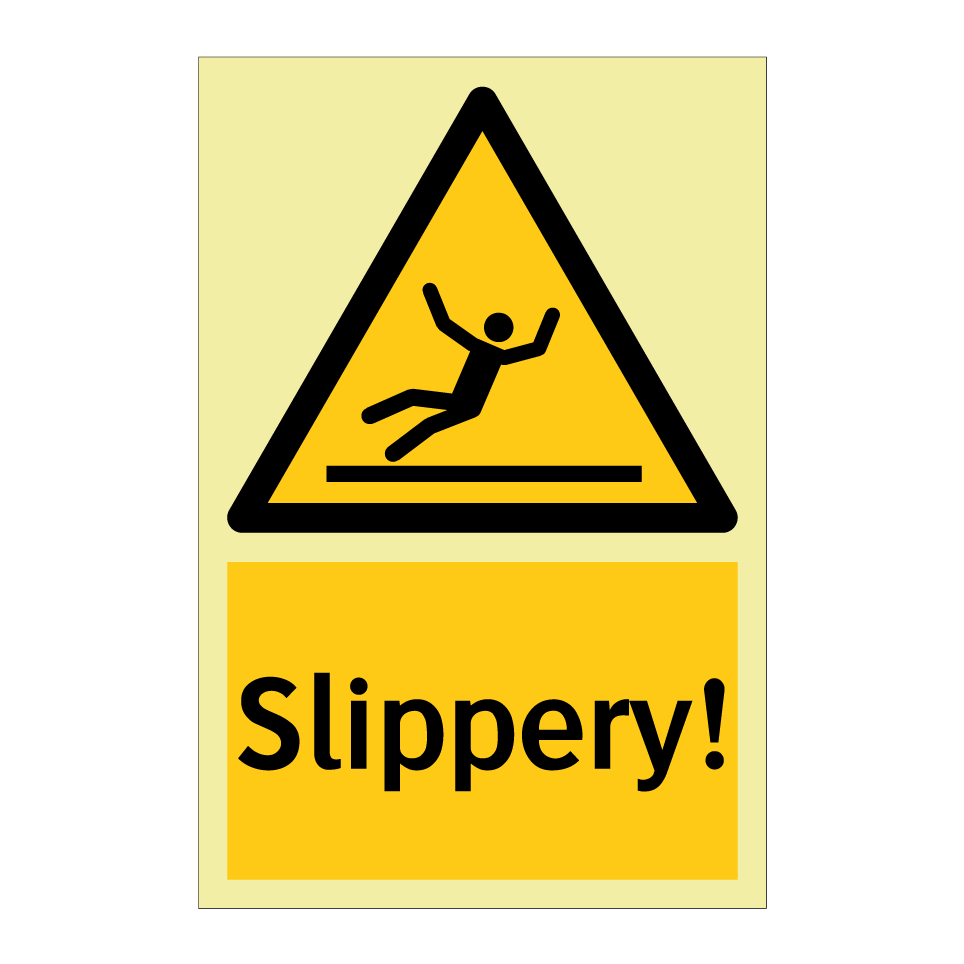 Slippery!
