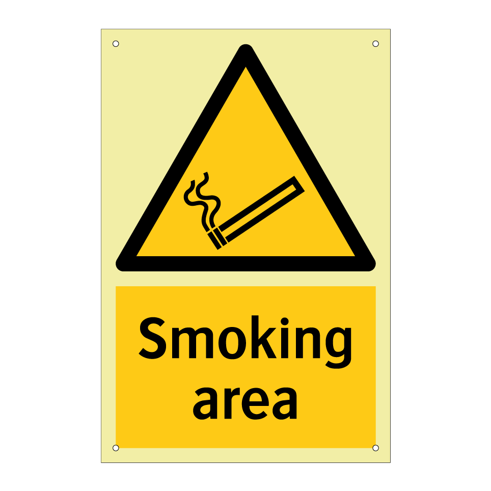 Smoking area
