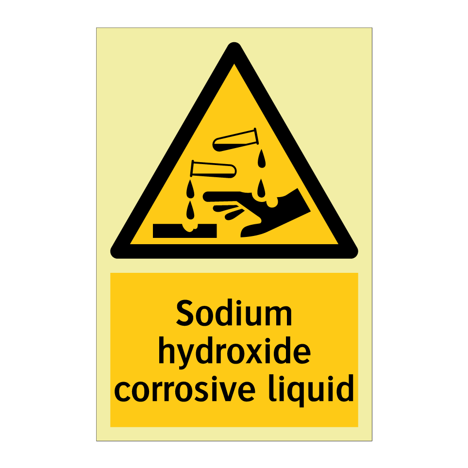 Sodium hydroxide corrosive liquid