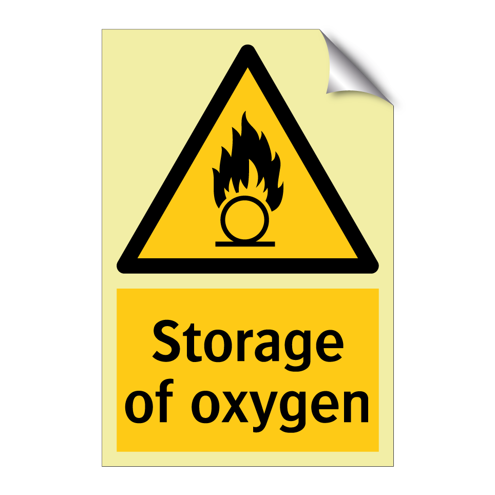 Storage of oxygen