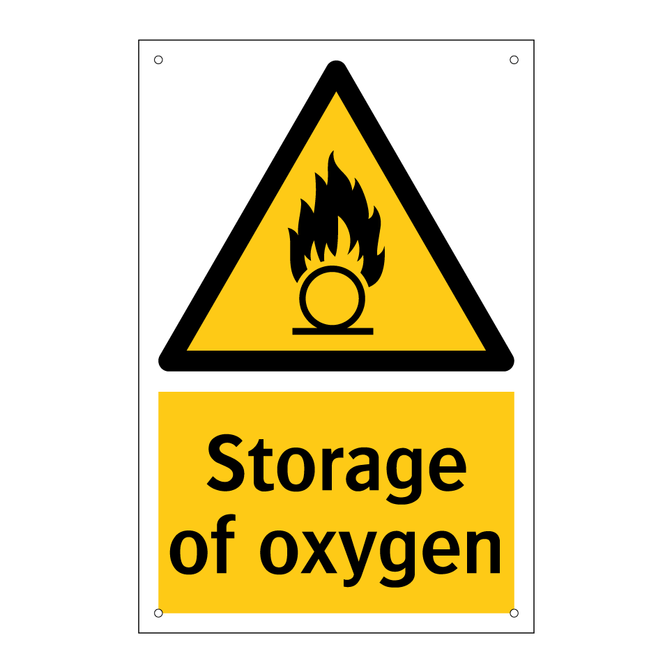 Storage of oxygen