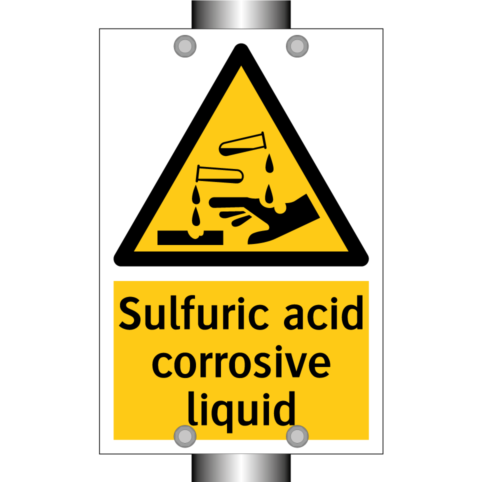 Sulfuric acid corrosive liquid