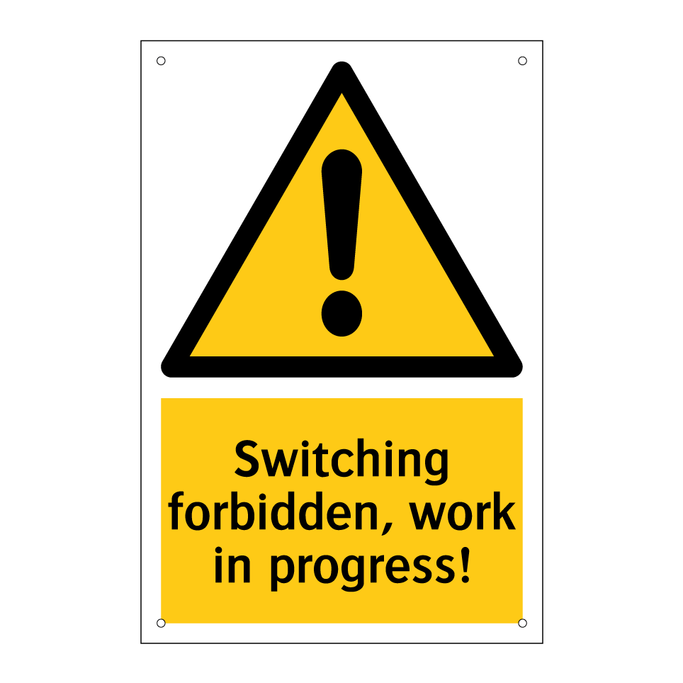 Switching forbidden, work in progress!