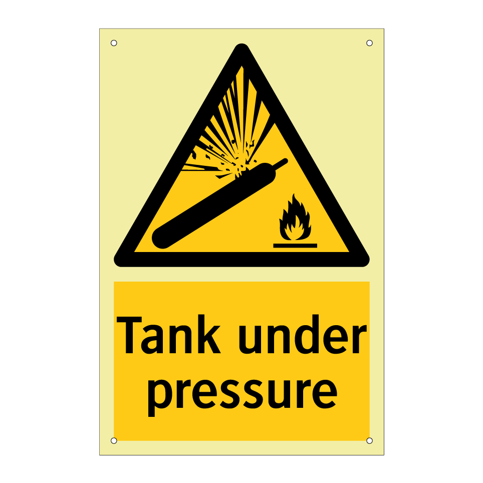 Tank under pressure