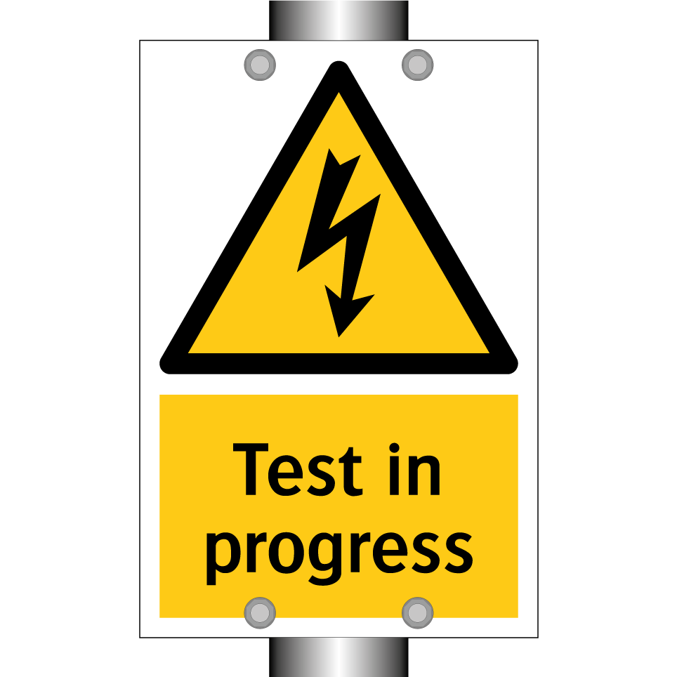 Test in progress