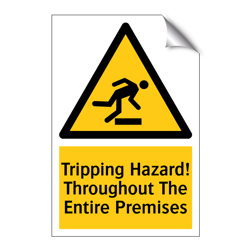 Tripping Hazard! Throughout The Entire Premises