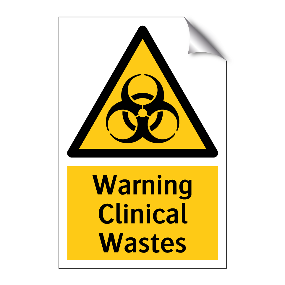 Warning Clinical Wastes