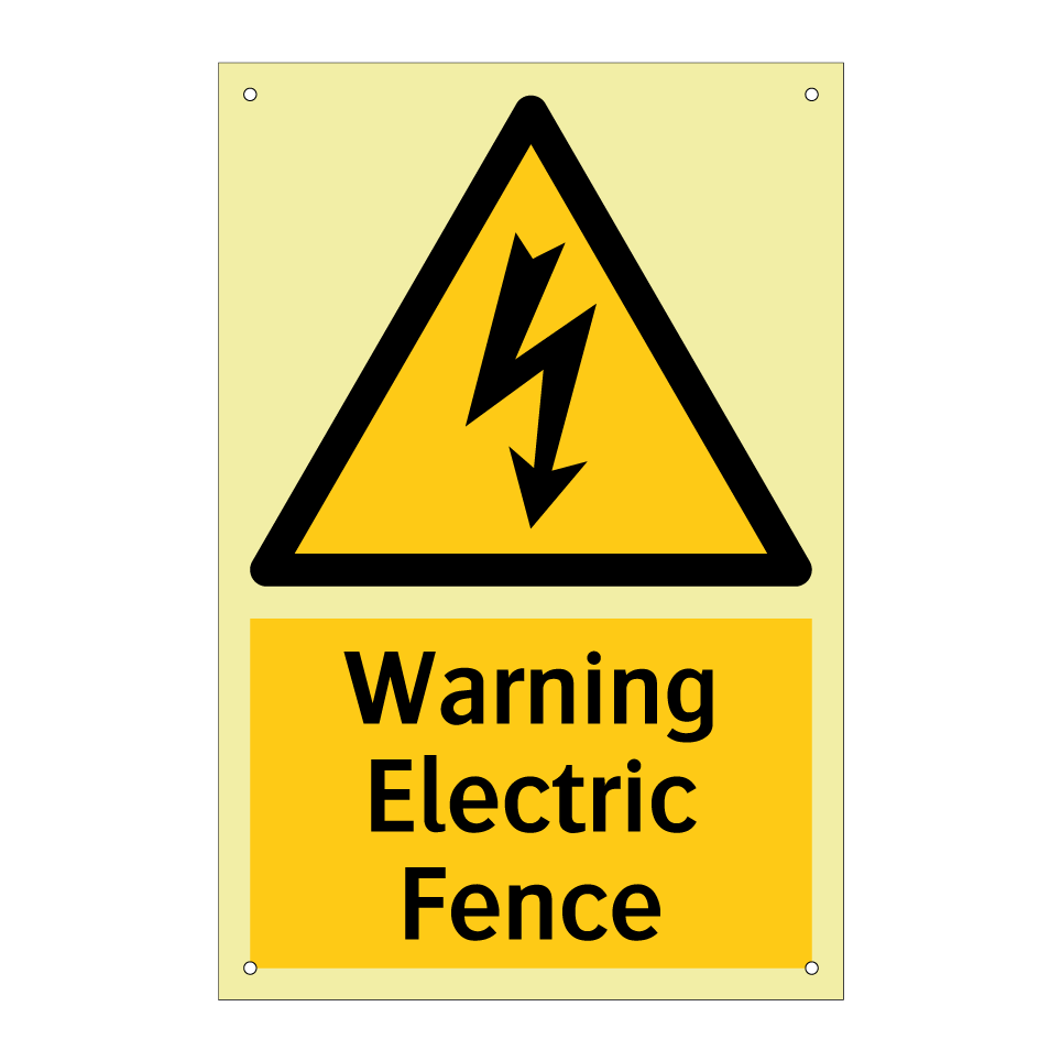 Warning Electric Fence