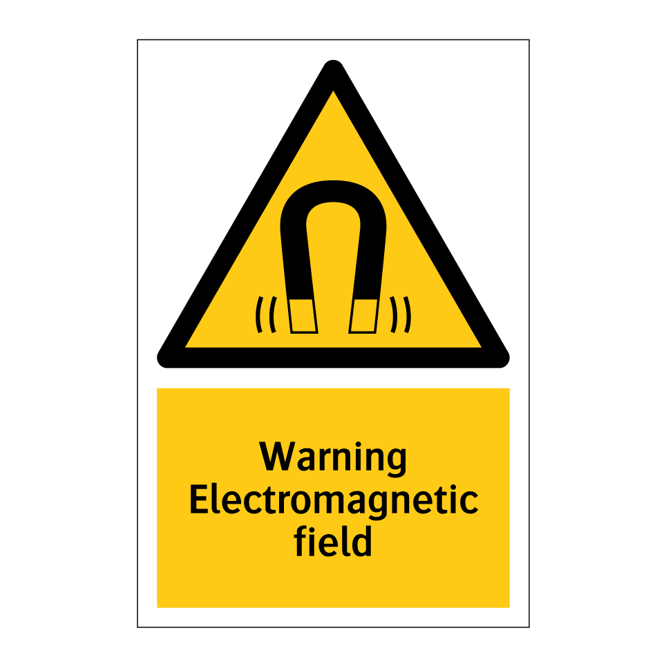 Warning Electromagnetic field