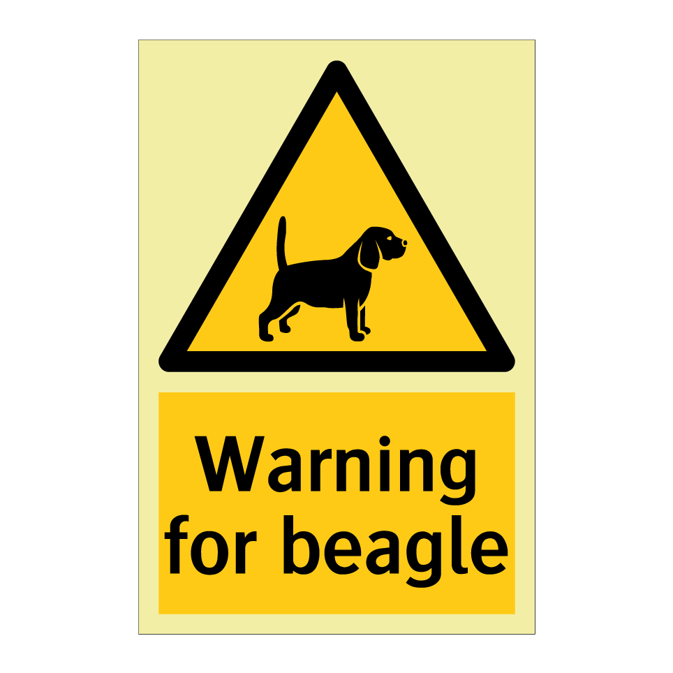 Warning for beagle