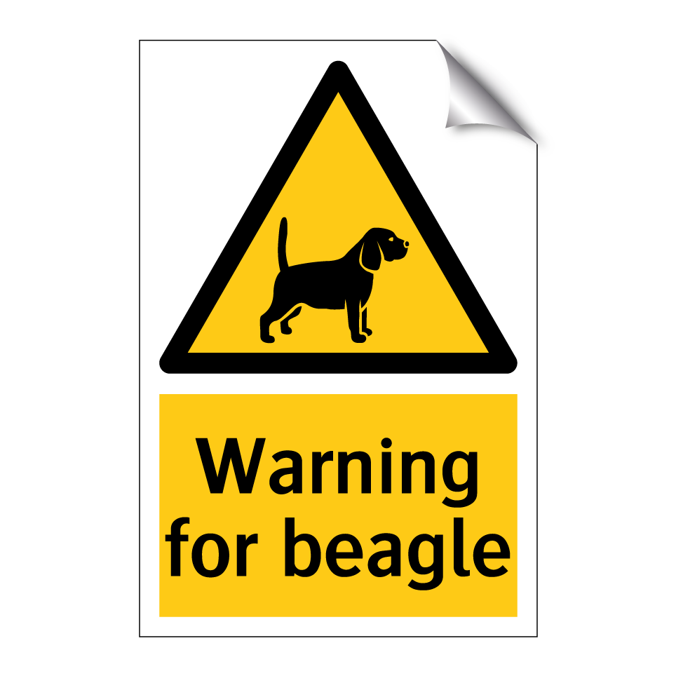 Warning for beagle