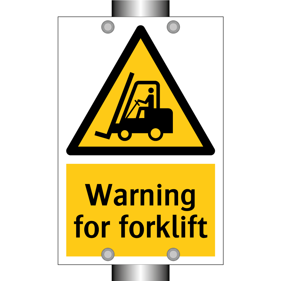 Warning for forklift