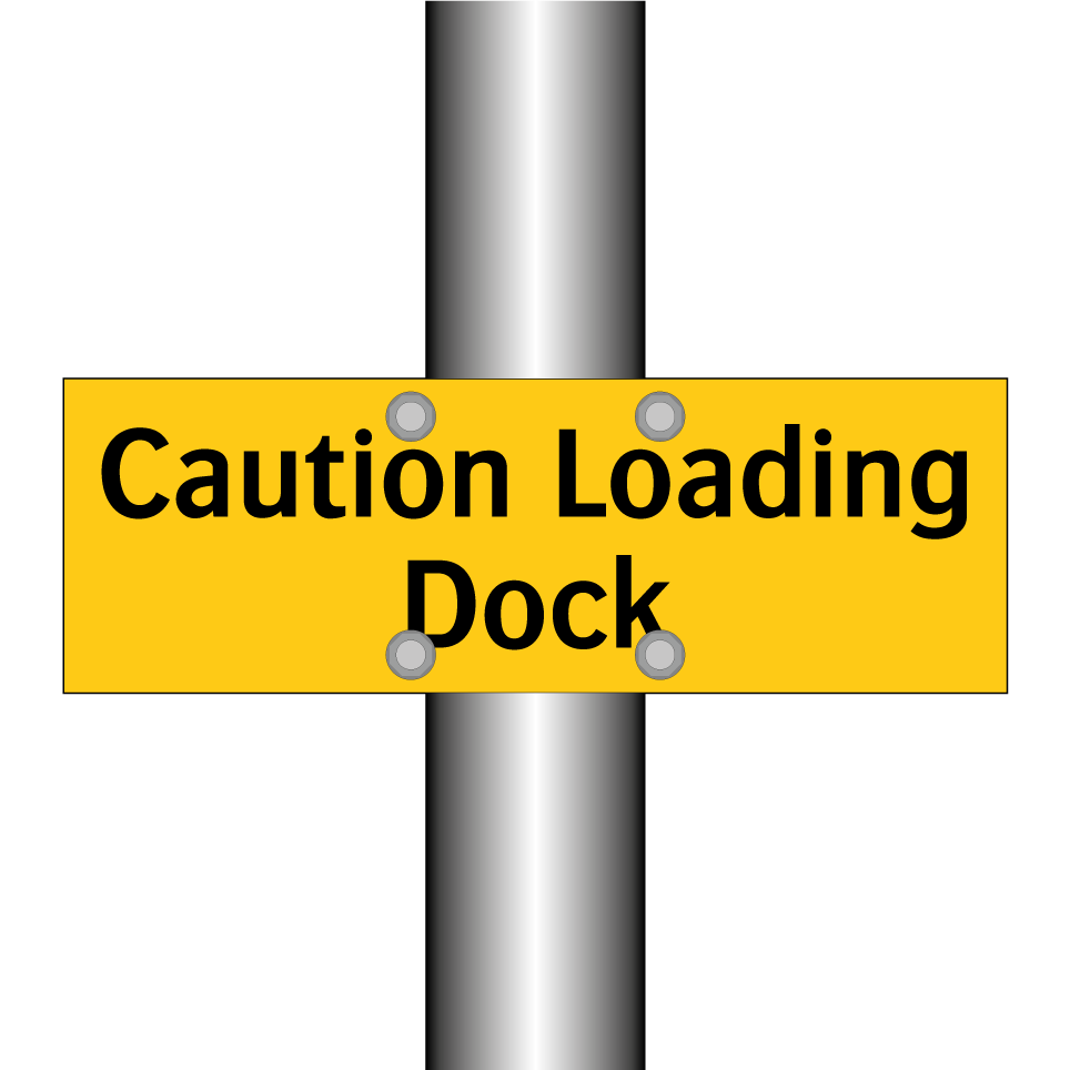 Caution Loading Dock