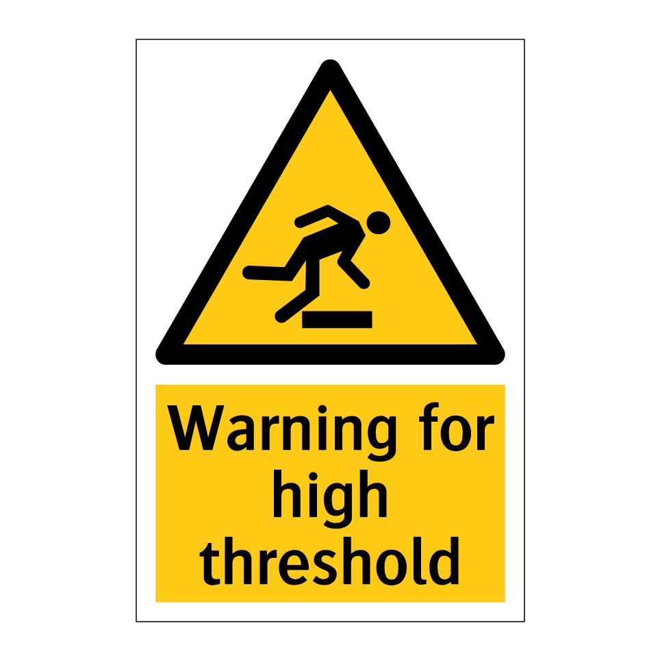 Warning for high threshold