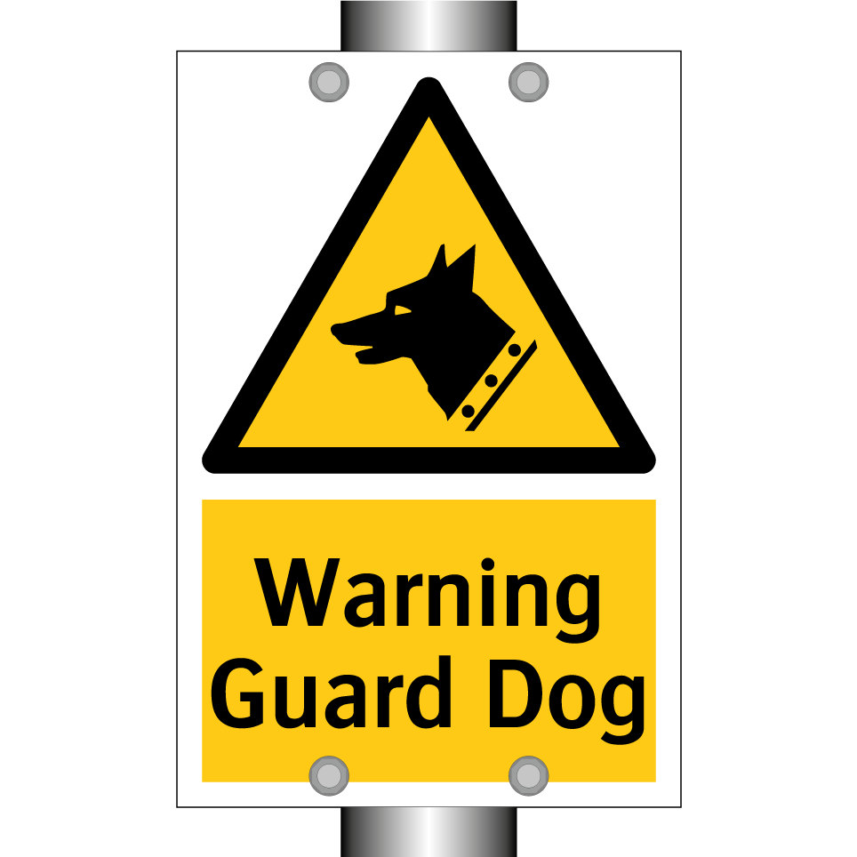 Warning Guard Dog