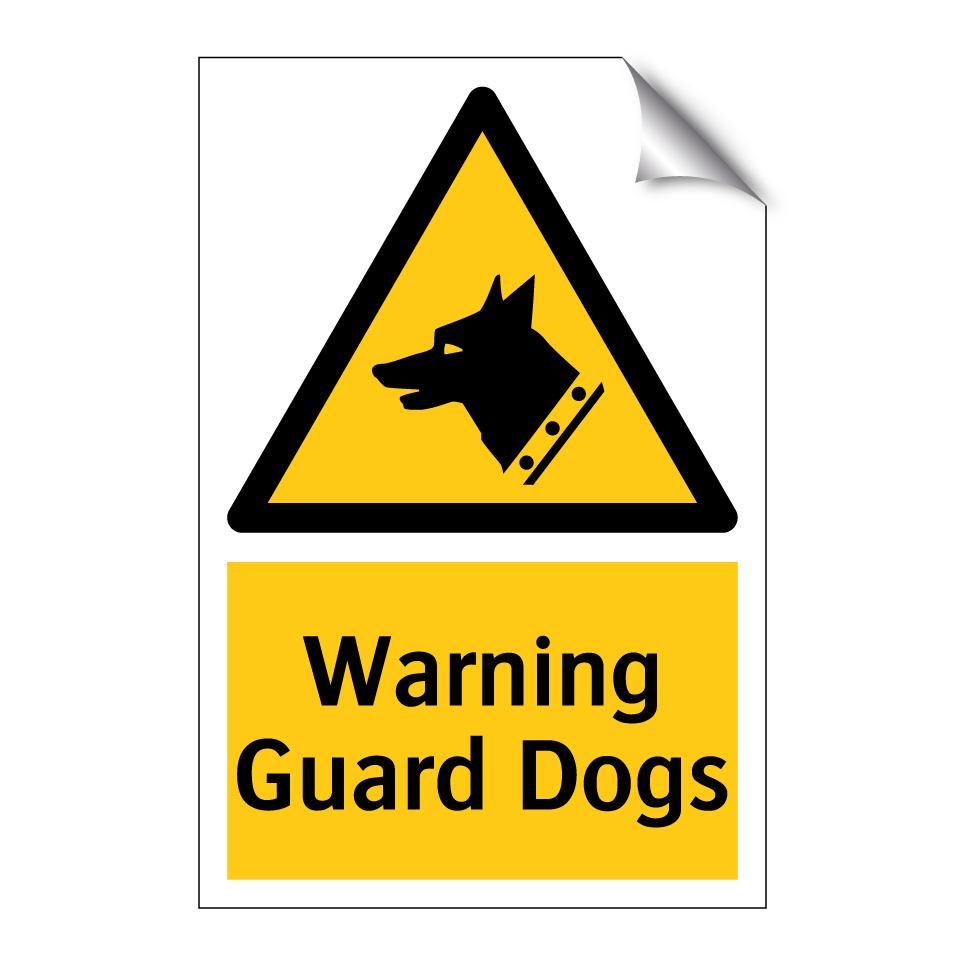 Warning Guard Dogs