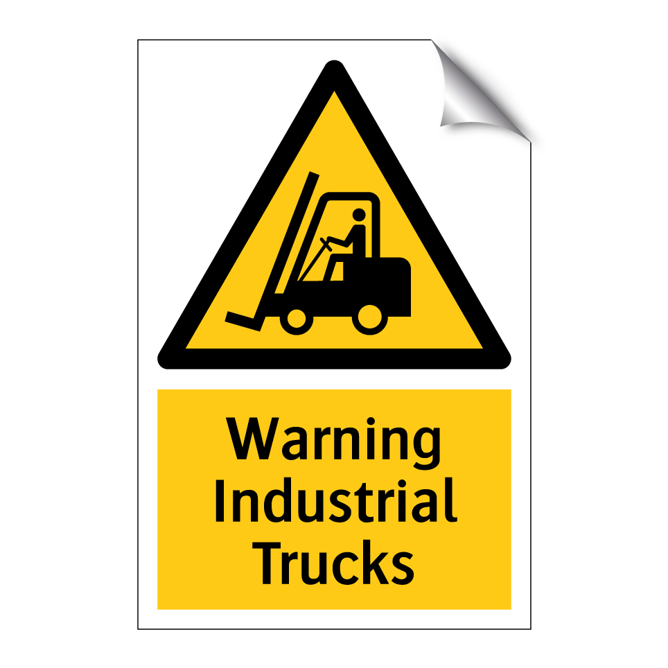 Warning Industrial Trucks