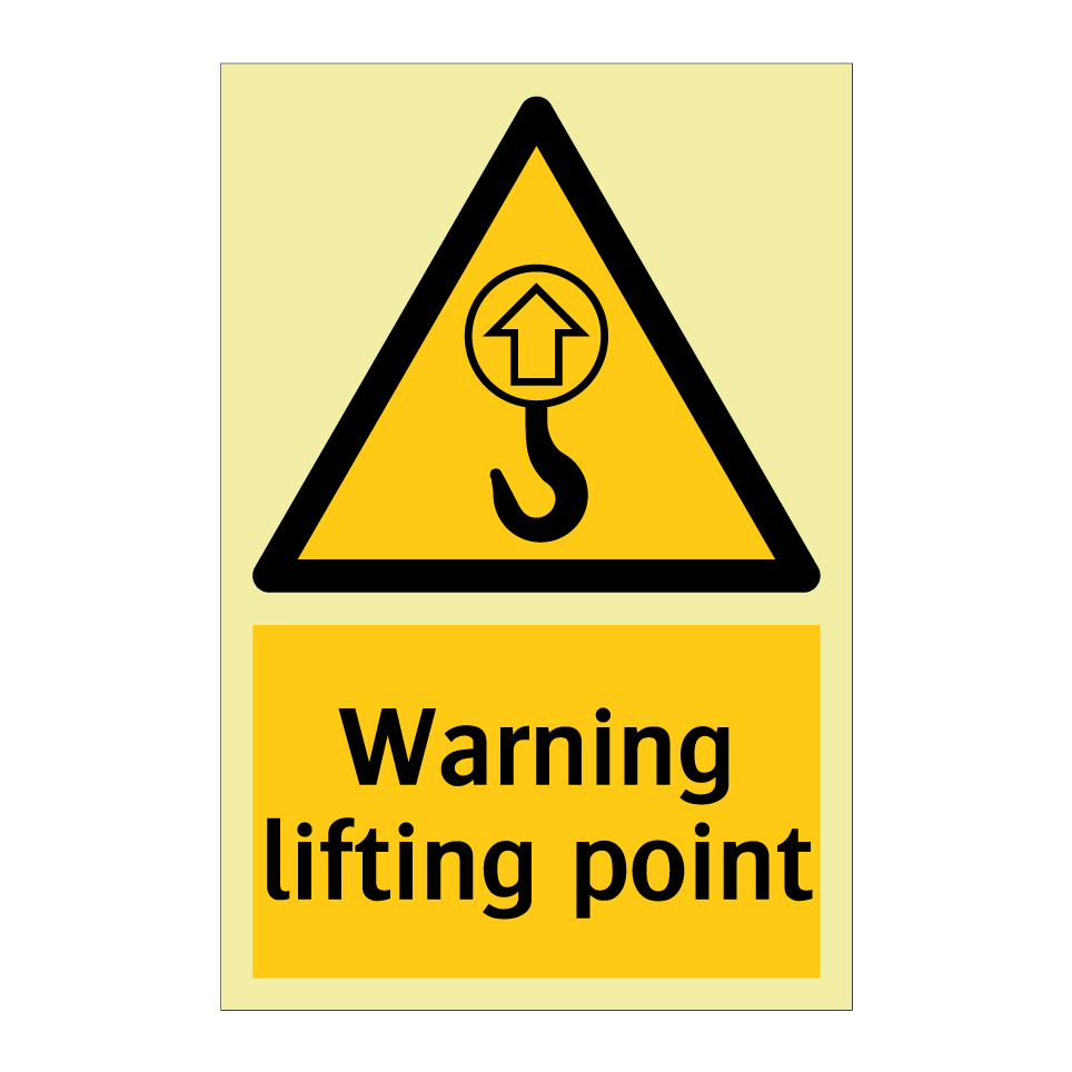 Warning lifting point