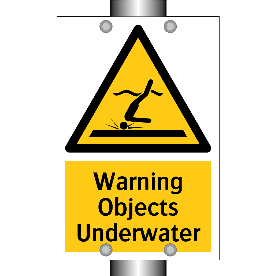 Warning Objects Underwater
