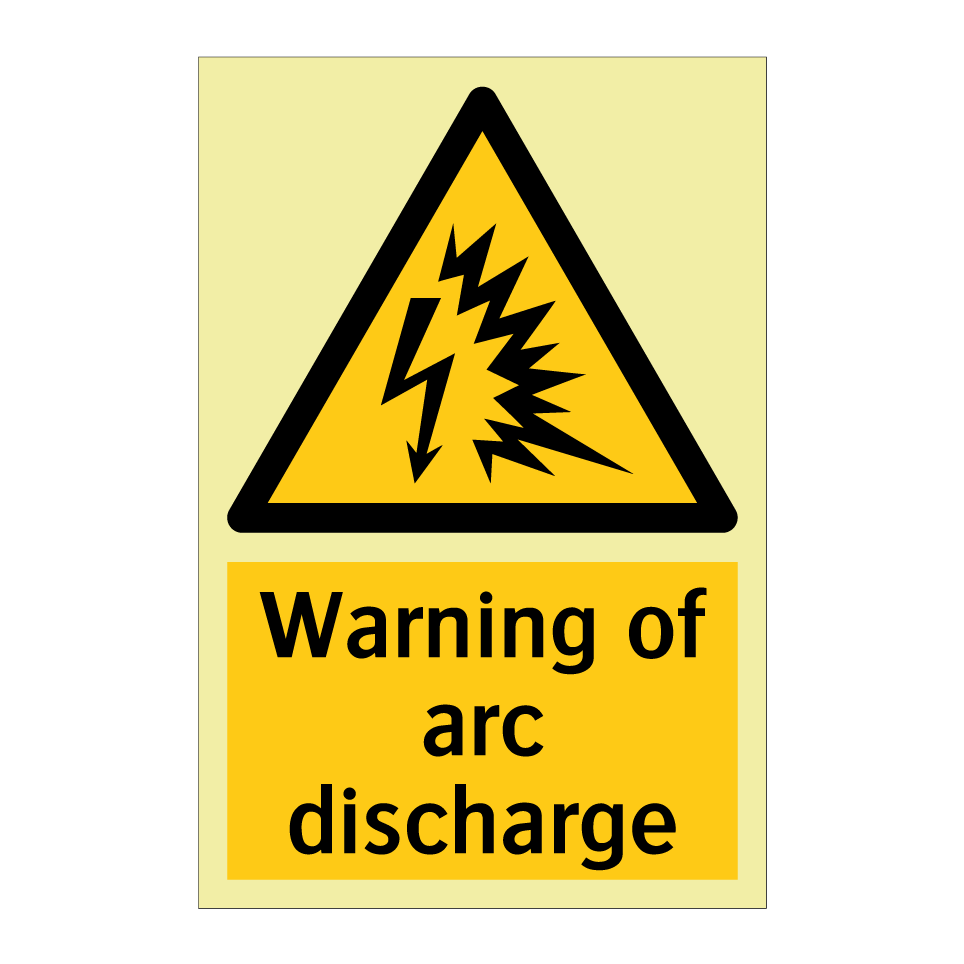 Warning of arc discharge