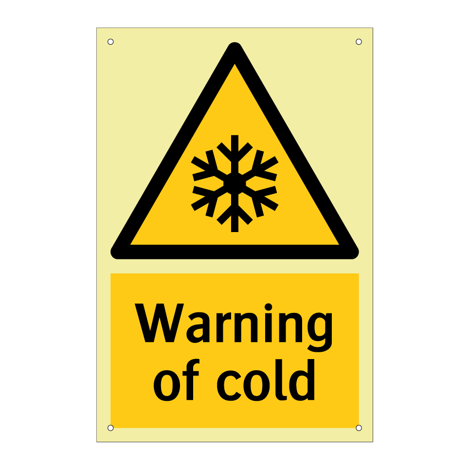 Warning of cold