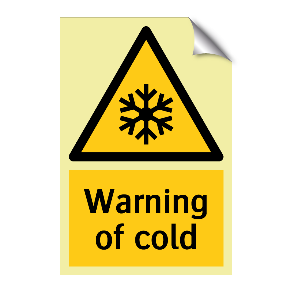 Warning of cold