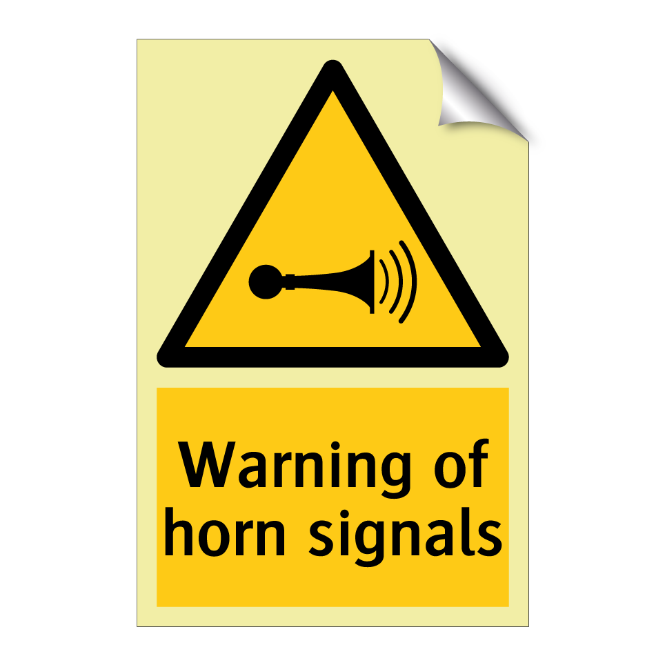 Warning of horn signals