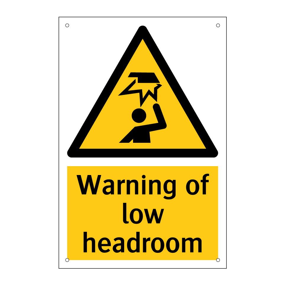 Warning of low headroom