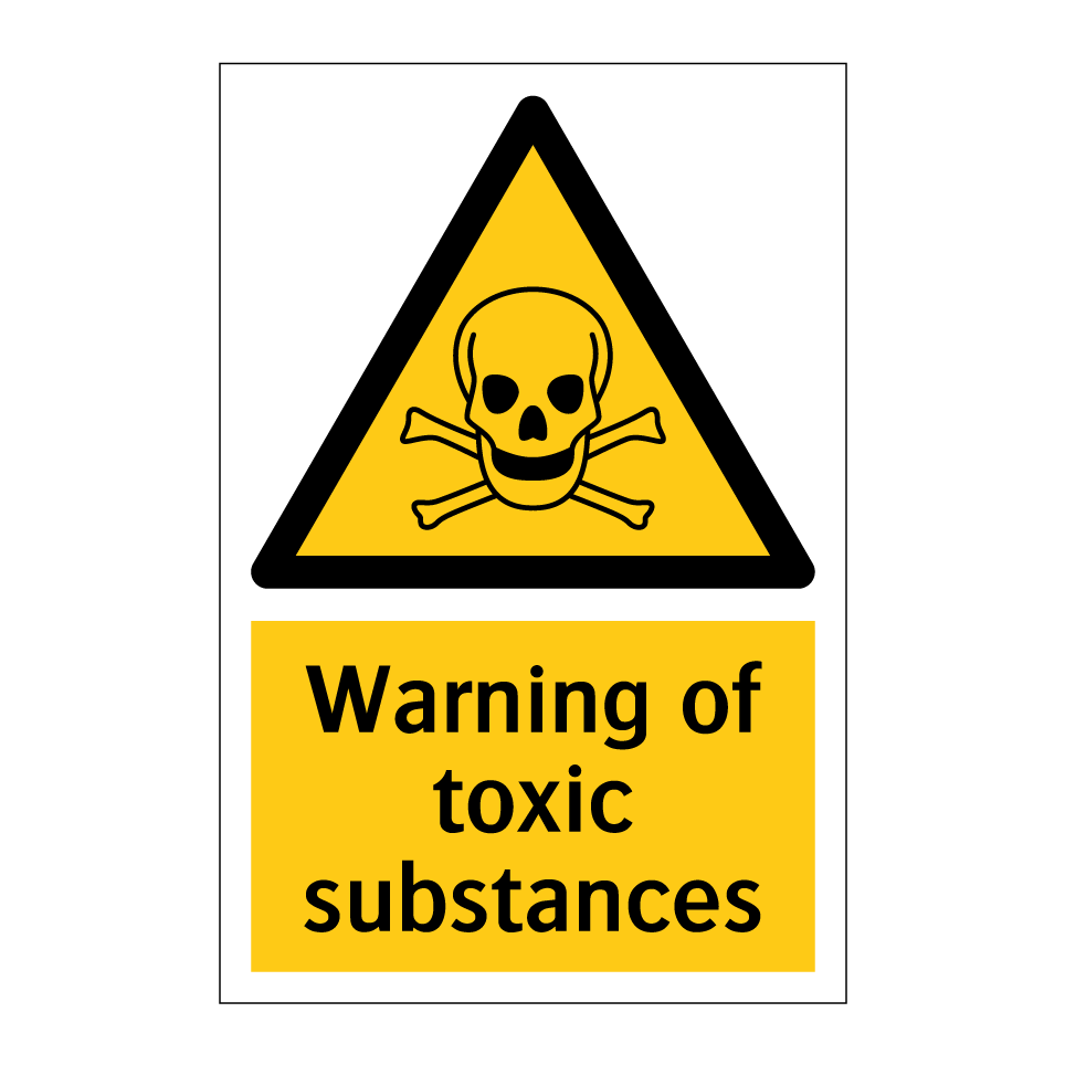 Warning of toxic substances