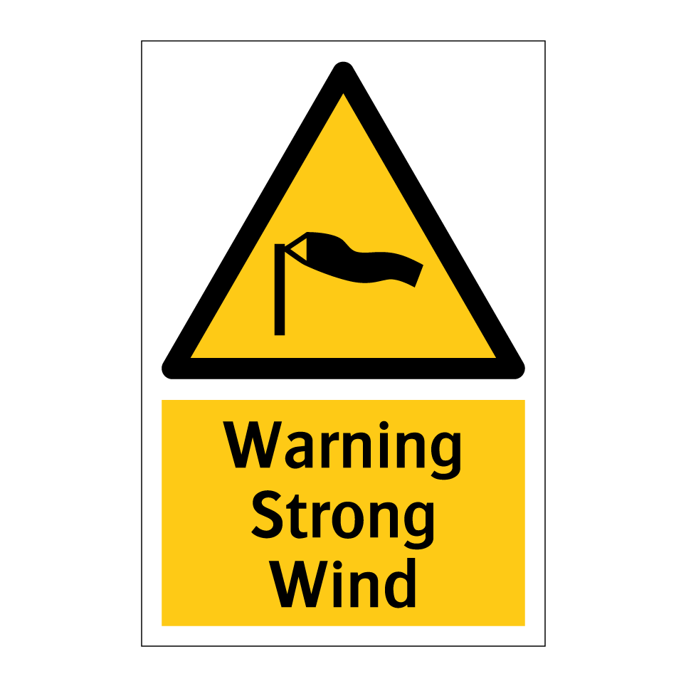 Warning Strong Wind