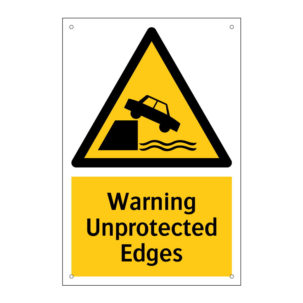 Warning Unprotected Edges