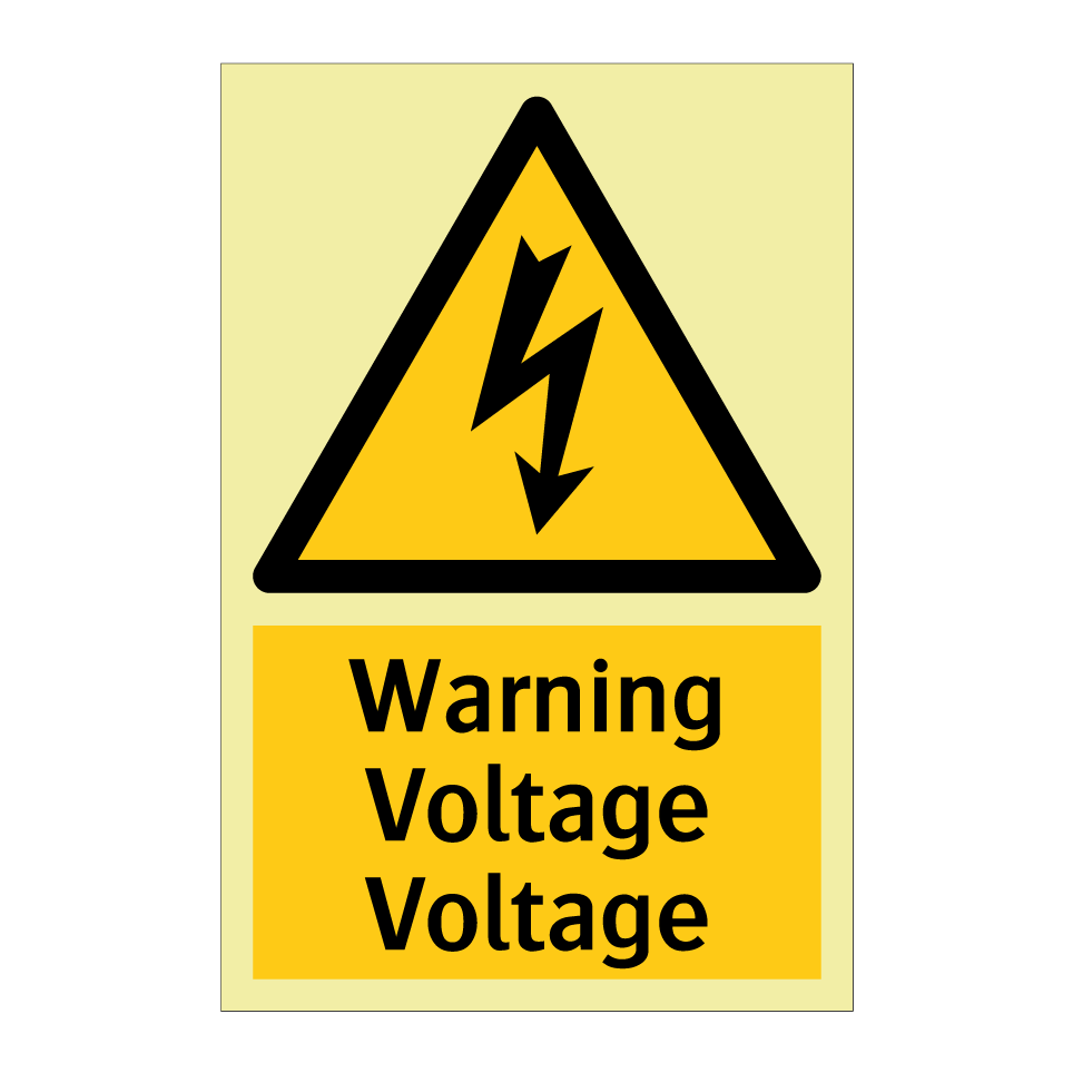 Warning Voltage Voltage
